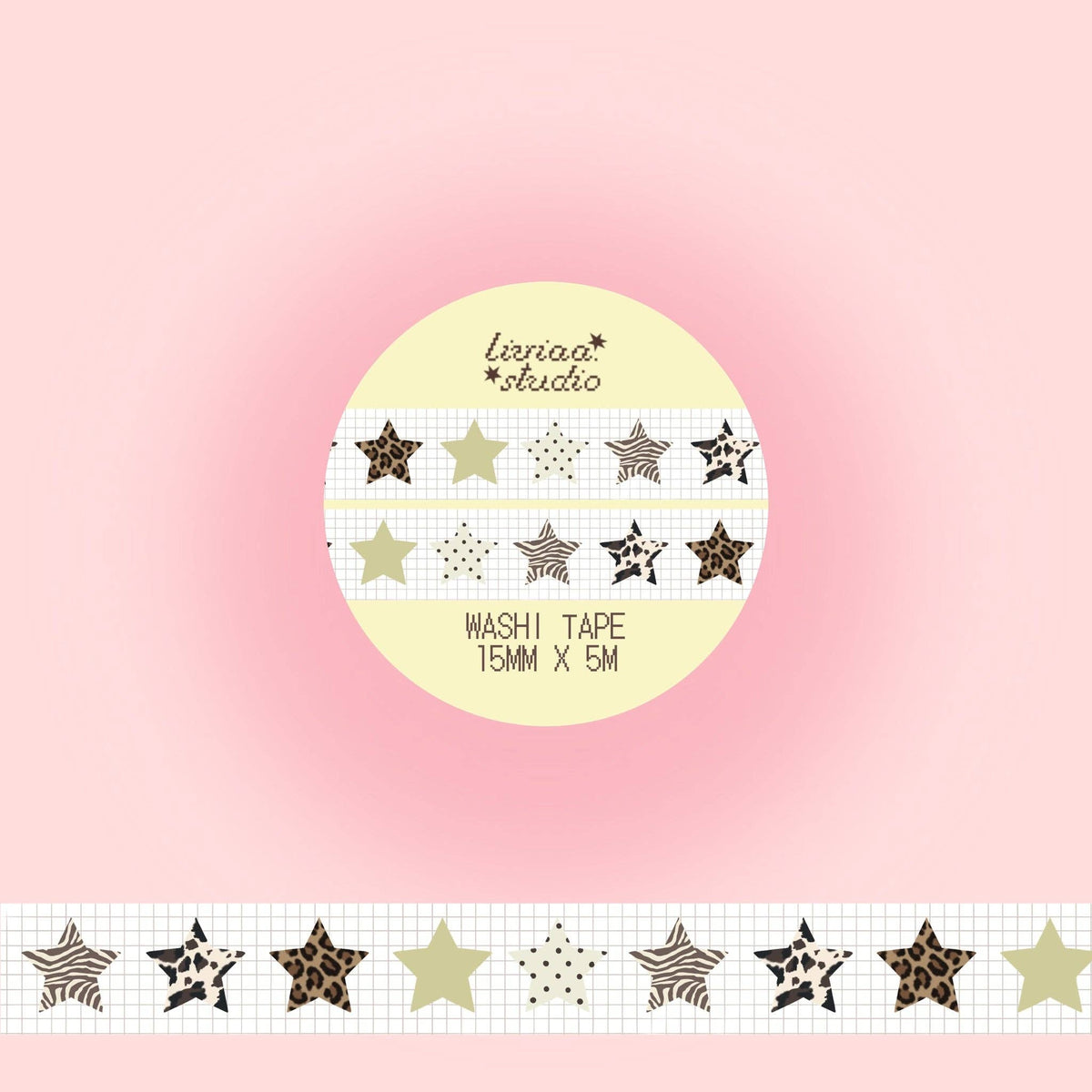 Washi Tape étoiles - Liviaa Studio