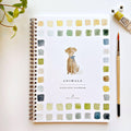 Carnet d'aquarelle animaux Emily Lex Studio