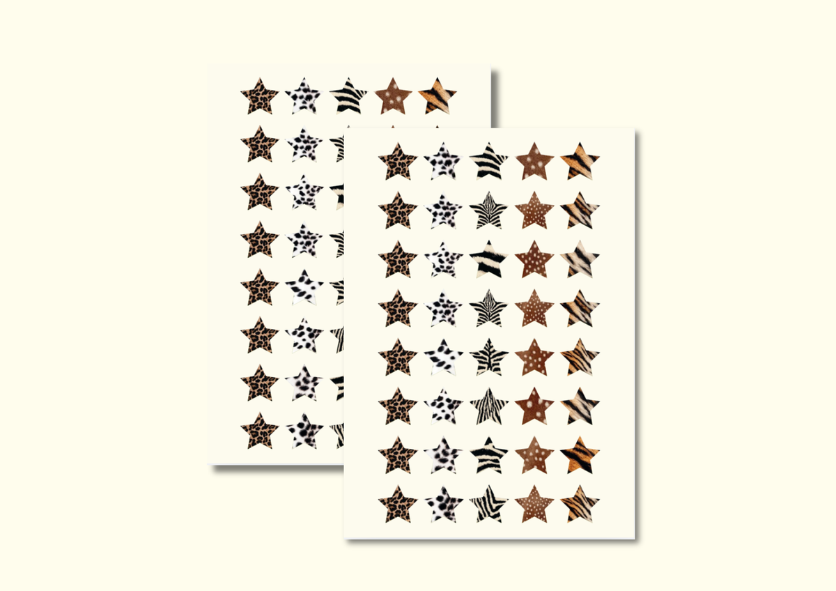 Planche de stickers Animal Stars — Shellflower