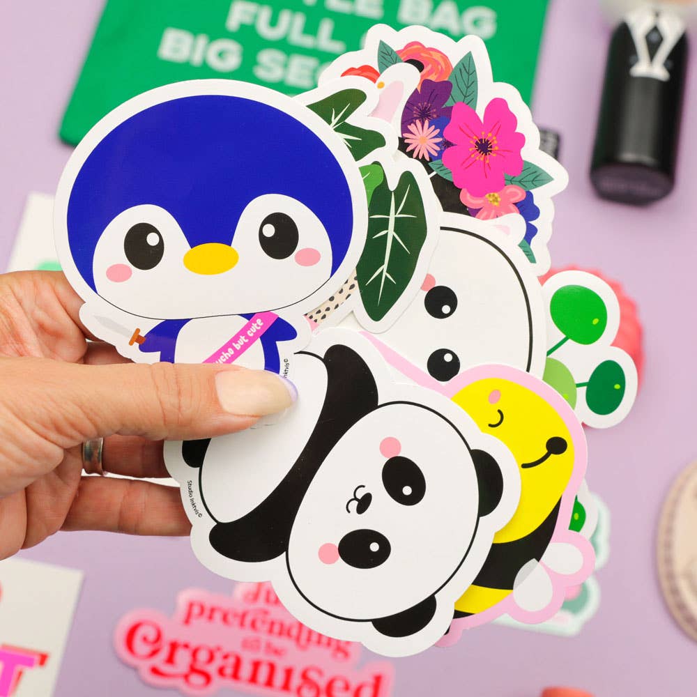 Sticker Panda compatible lave-vaisselle — Studio Inktvis