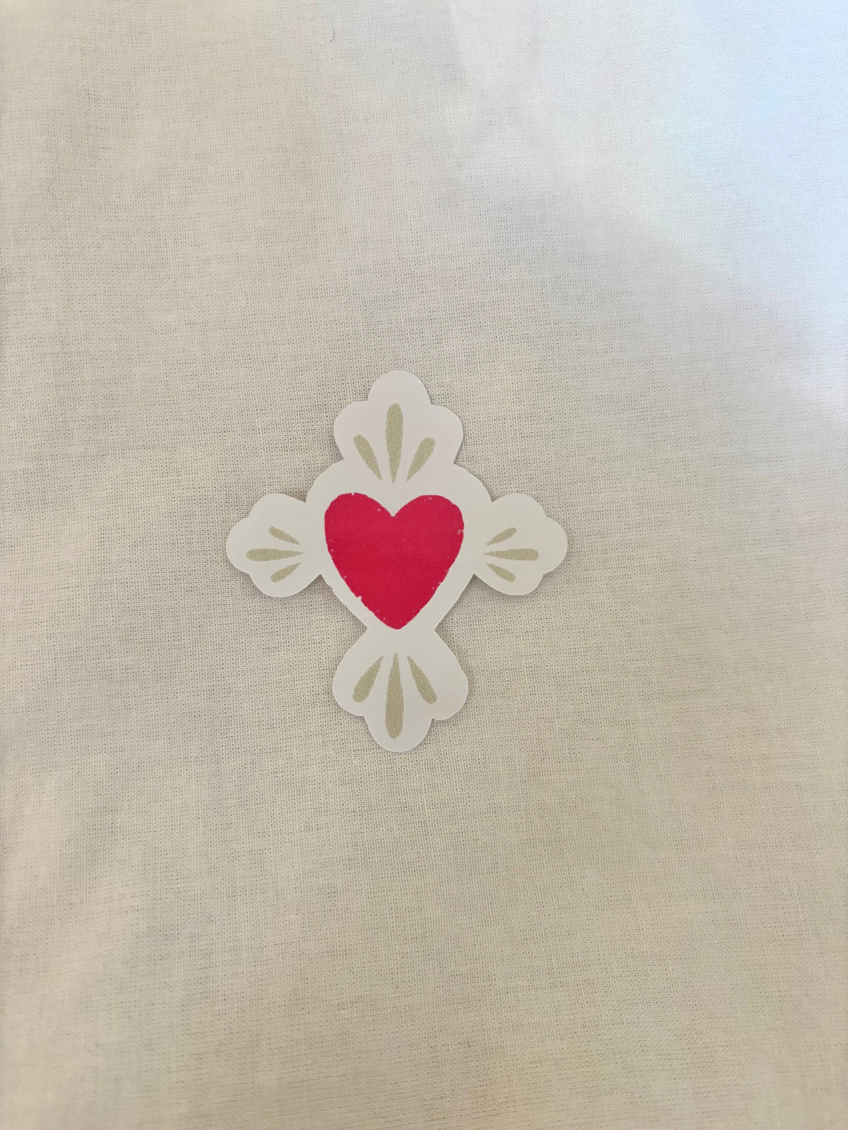 Sticker Pink Heart — Florence Papeterie