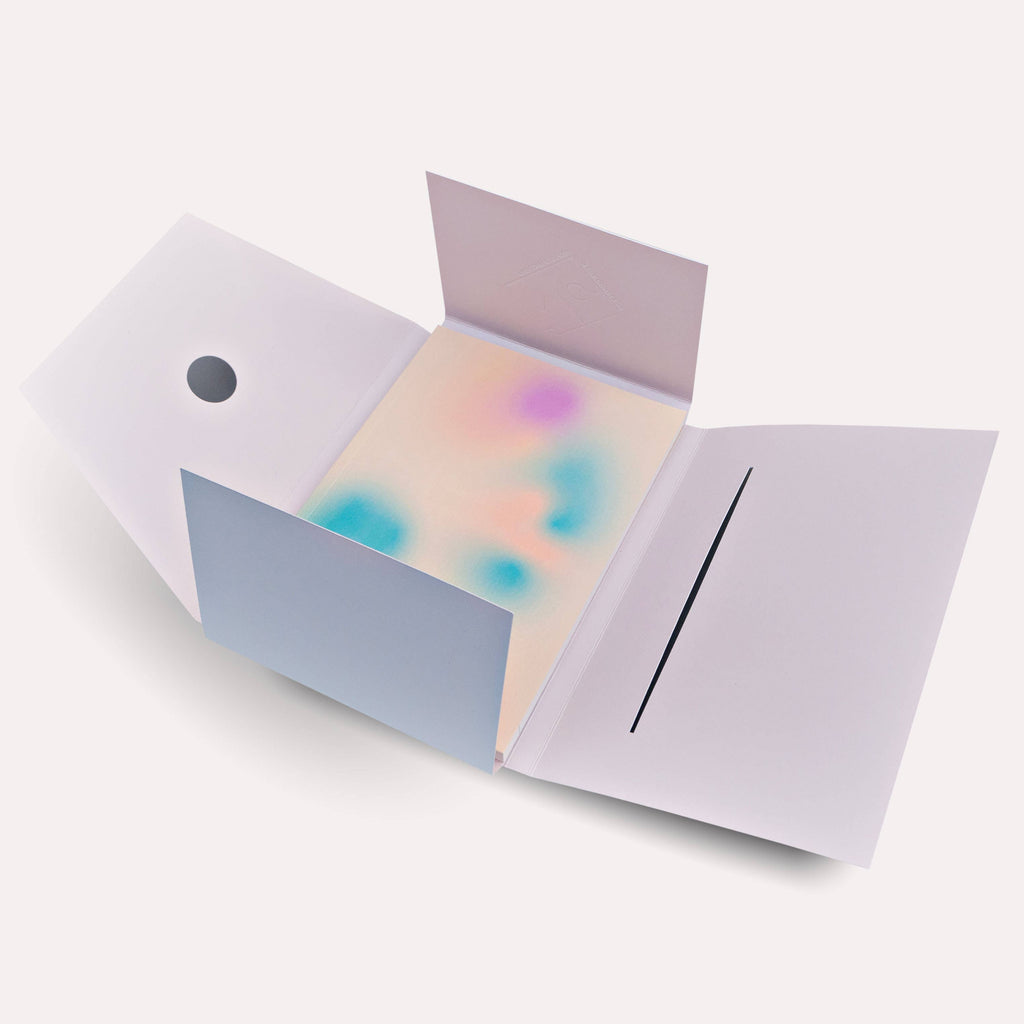 Cahier A5 Gradient — Ouverture à Plat · The Completist
