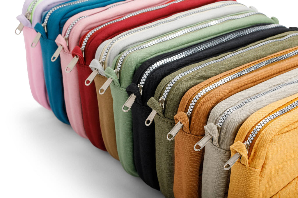Trousse Soolla® Studio — rose bleu style années 80