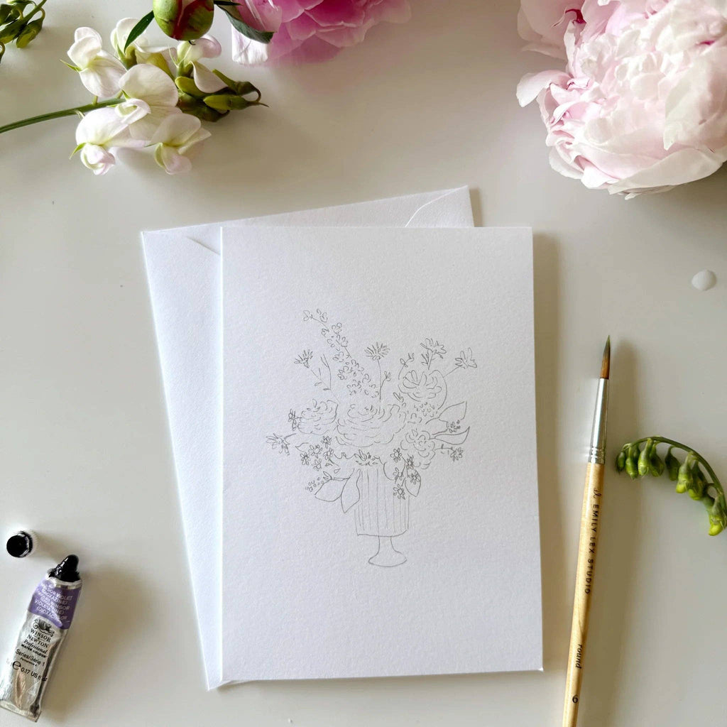 8 Cartes aquarelle à peindre - Emily Lex