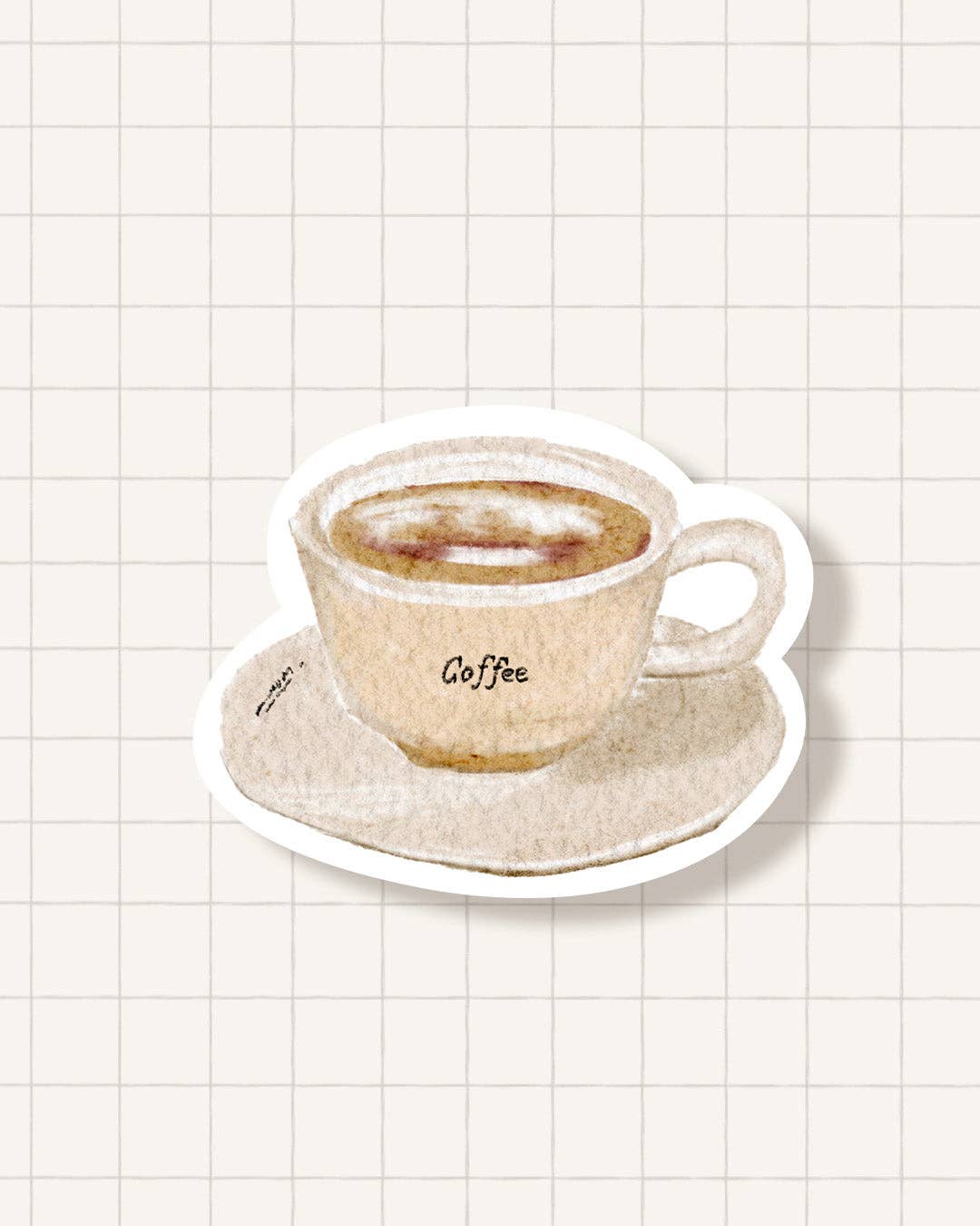 Sticker - café
