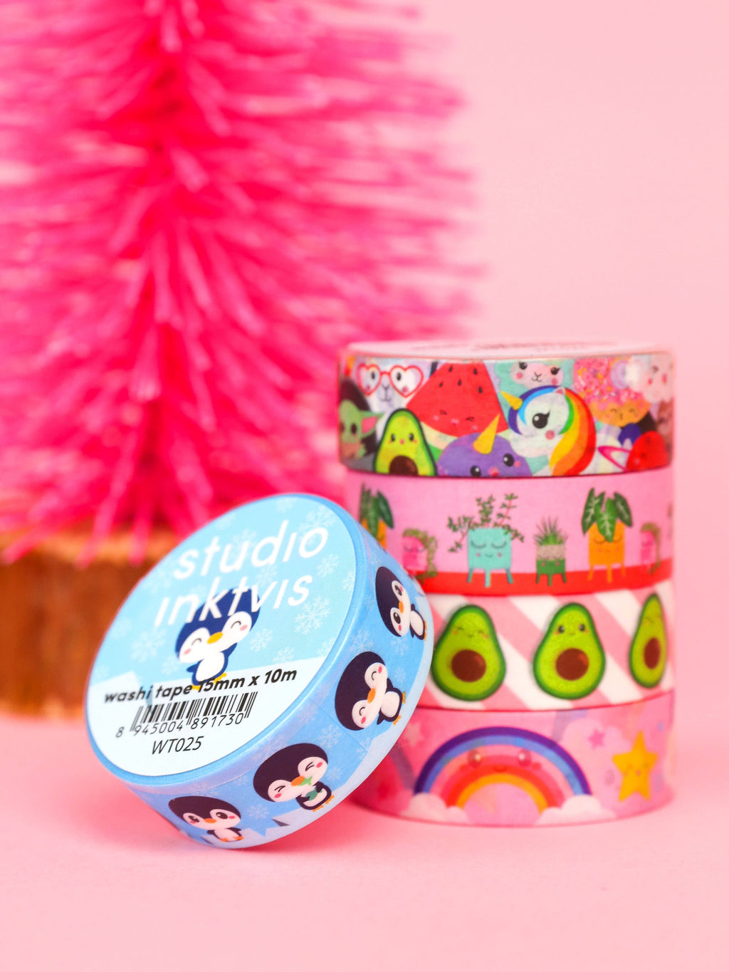 Ruban Washi Arc-en-Ciel Nuage — Studio Inktvis