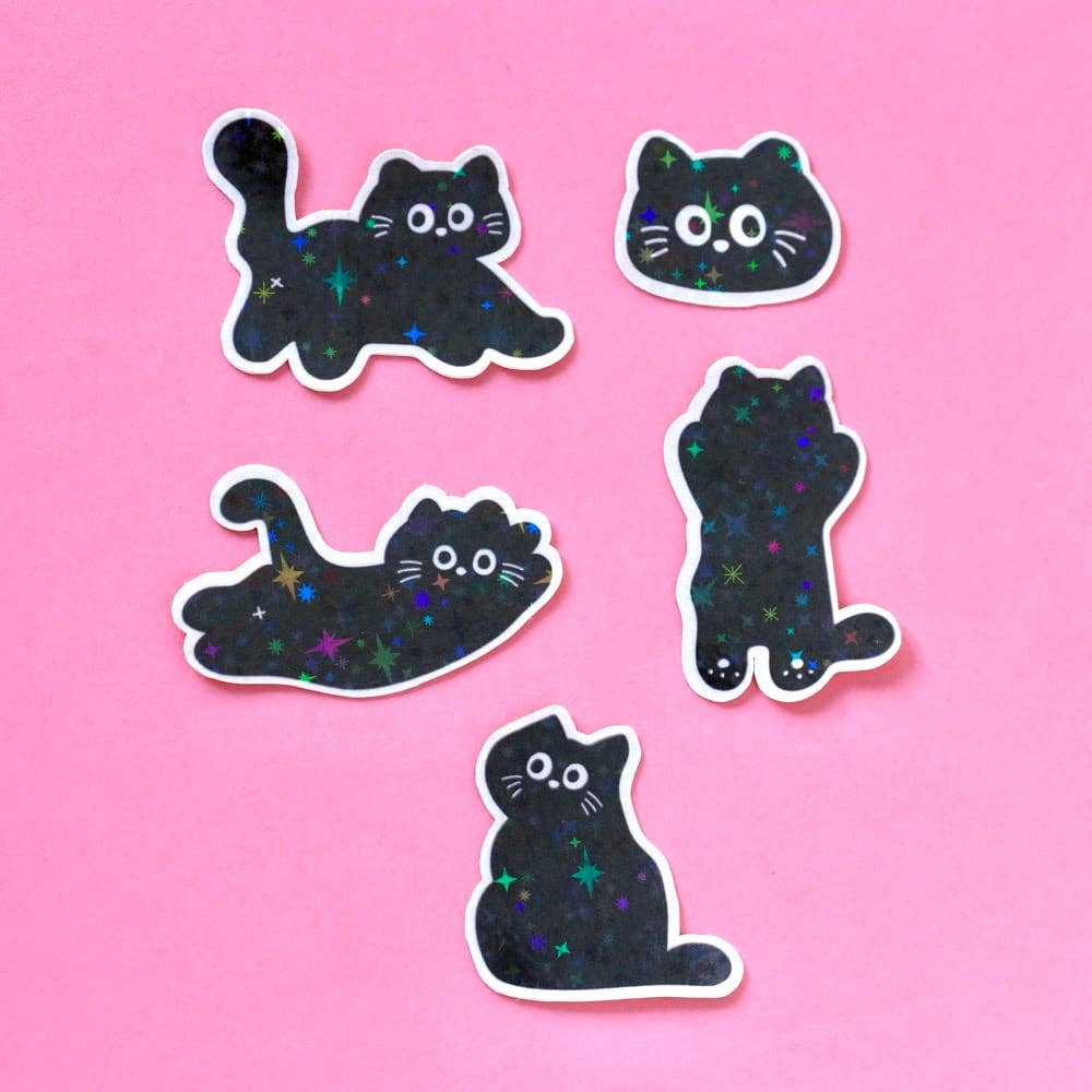 Stickers Black Cats - Pikalem studio