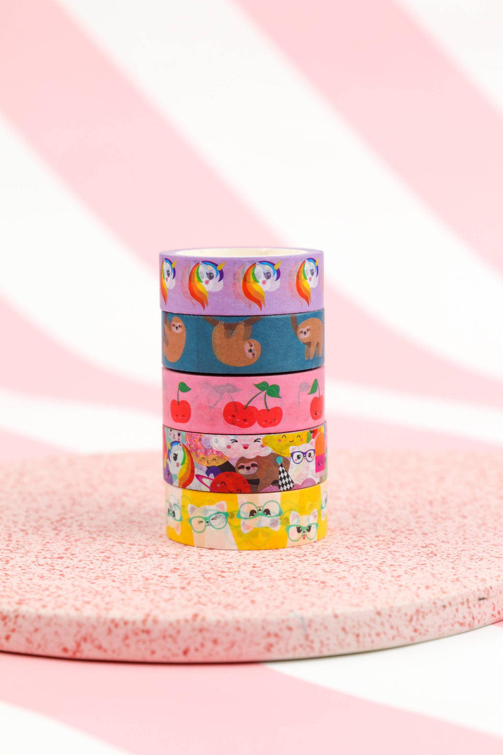 Ruban Washi Cerises — Studio Inktvis