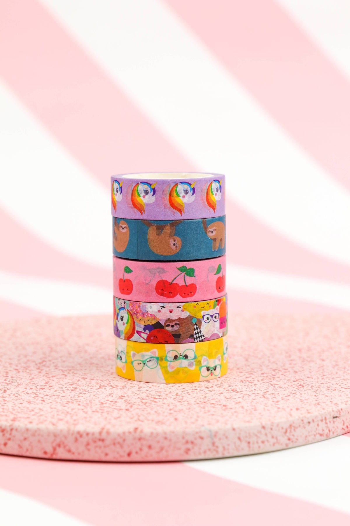 Ruban Washi Cerises — Studio Inktvis