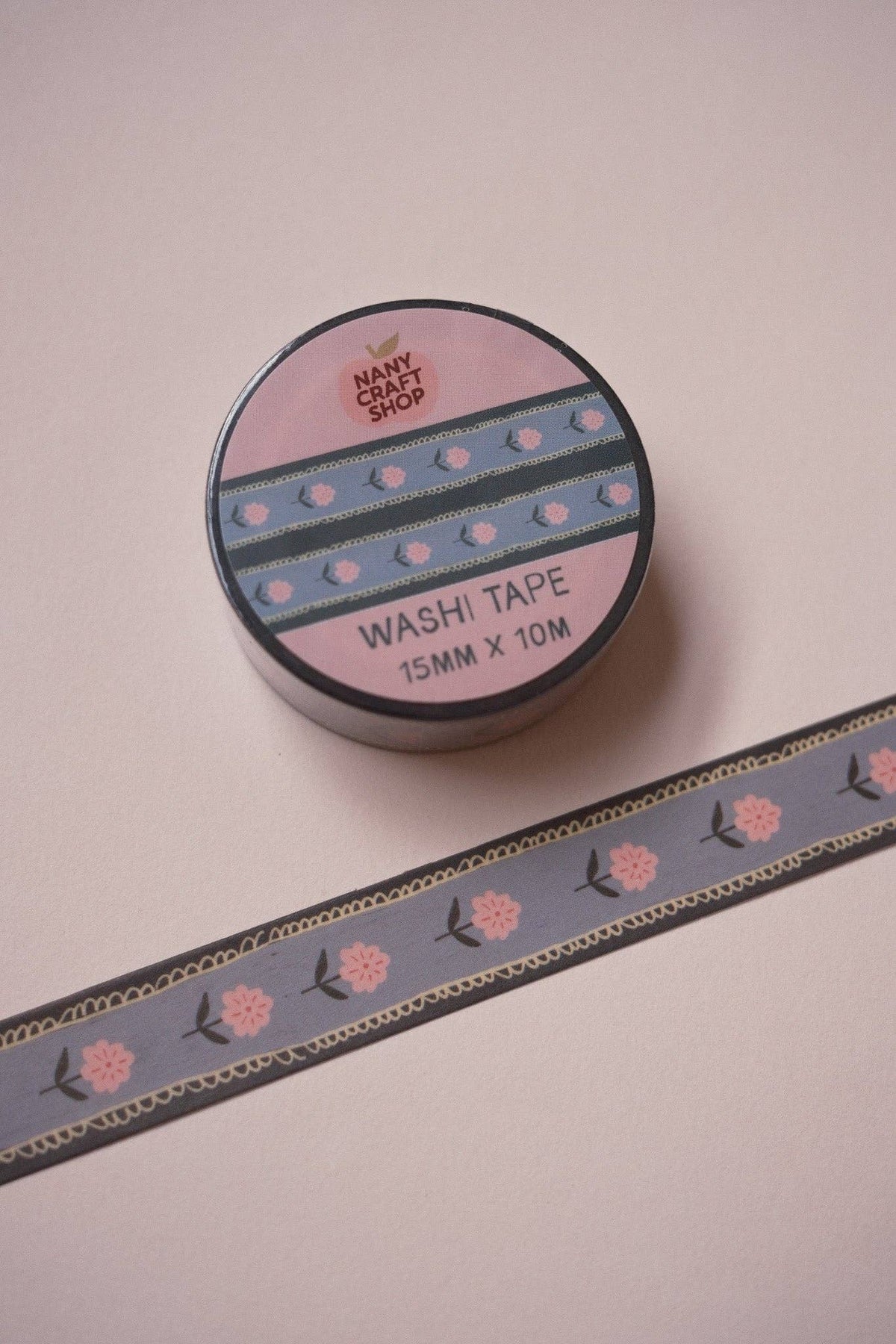Washi Tape - fleurs - Nany Craft Shop