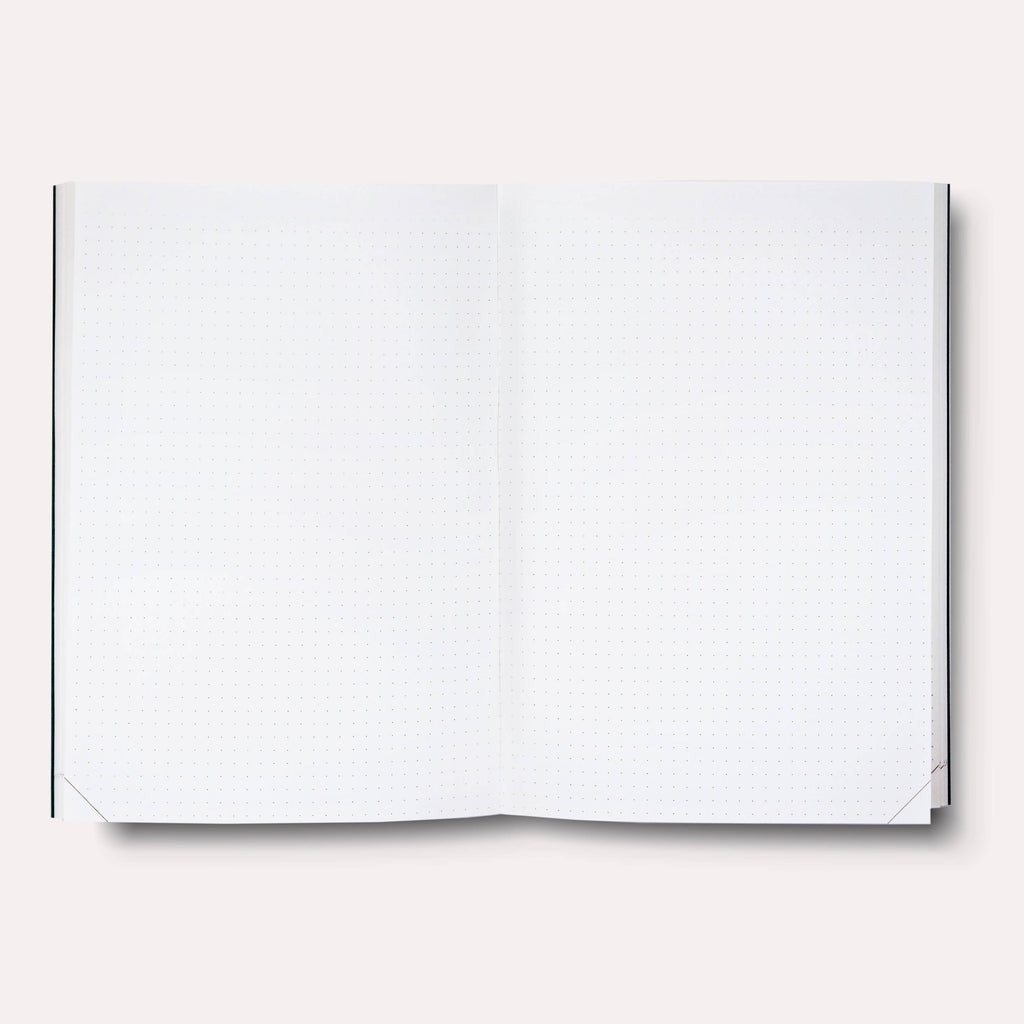 Cahier A5 Gradient — Ouverture à Plat · The Completist