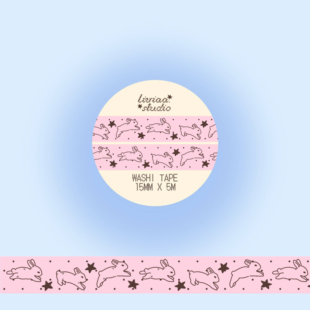 Washi Tape Bunny - liviaa Studio