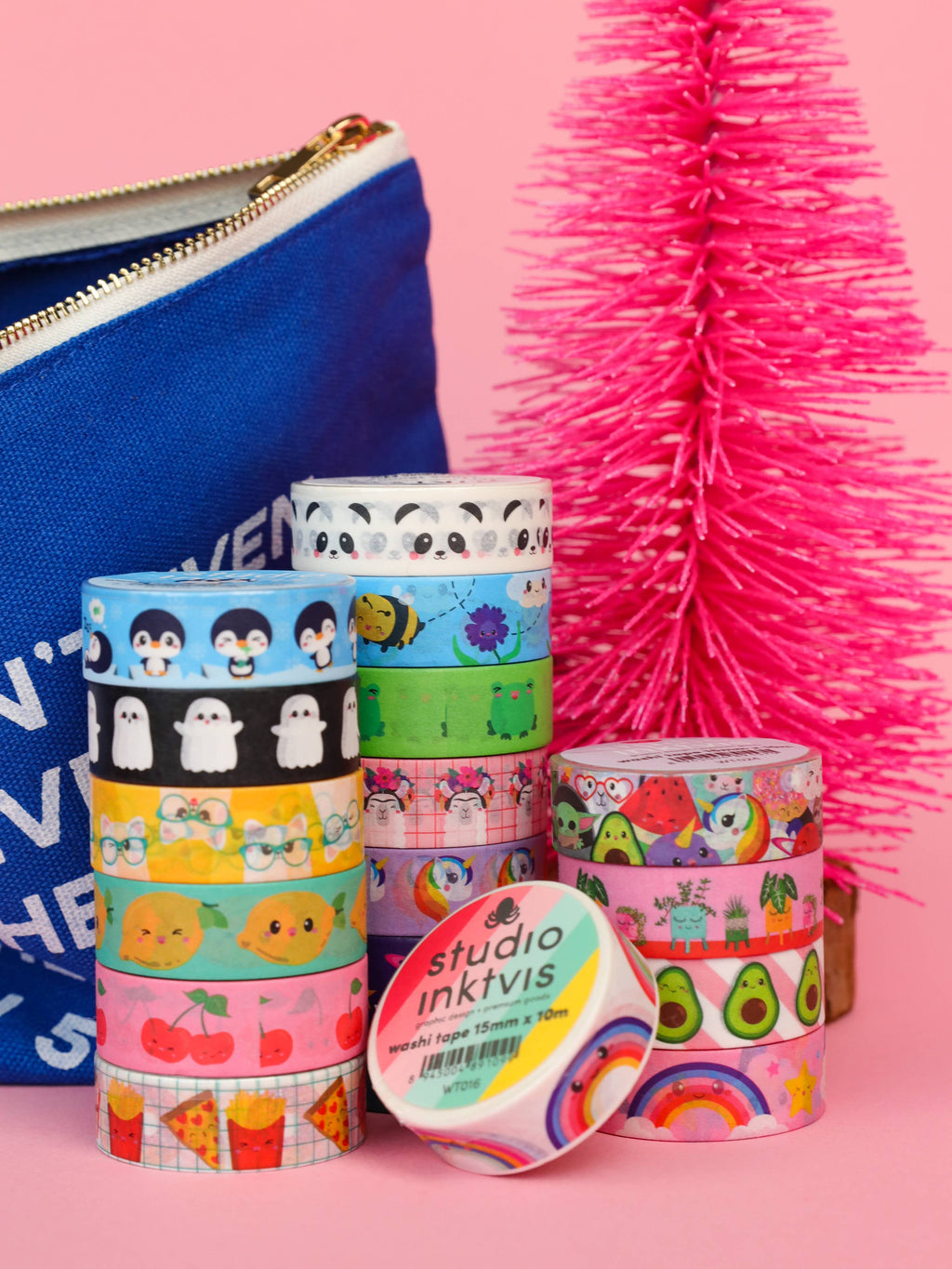 Ruban Washi Cerises — Studio Inktvis
