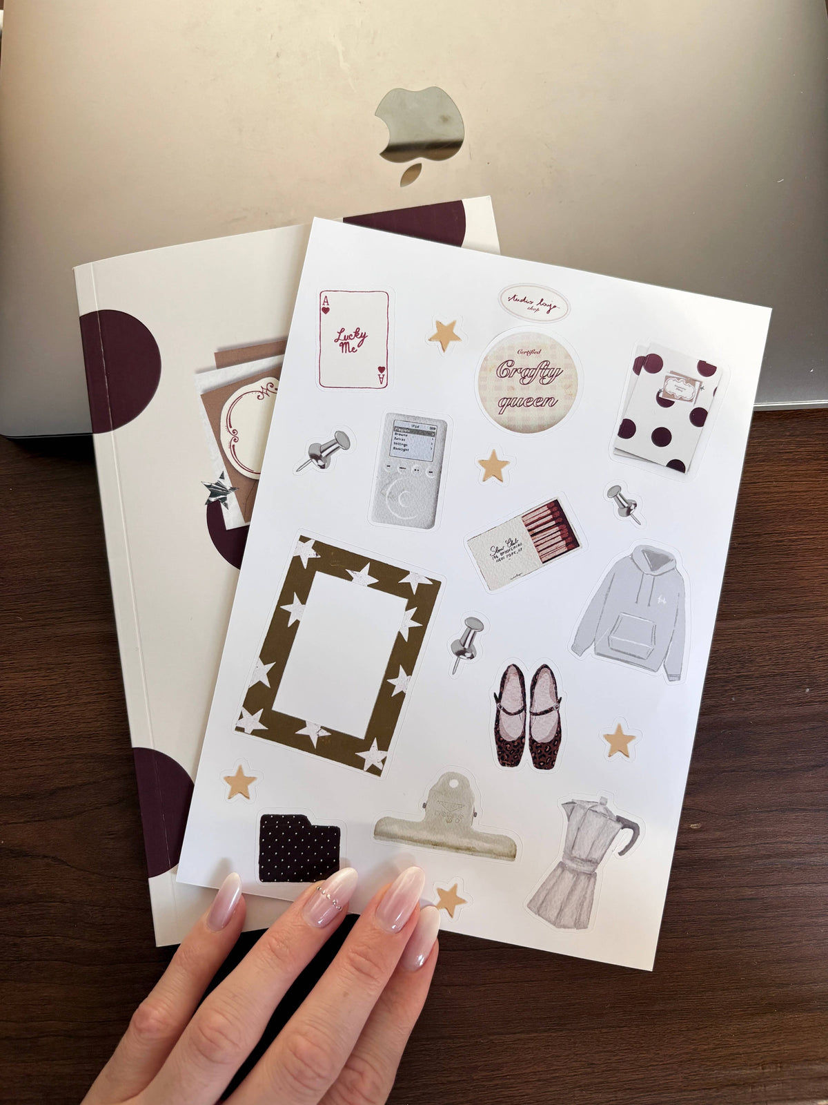 Souvenirs Diary and stickers