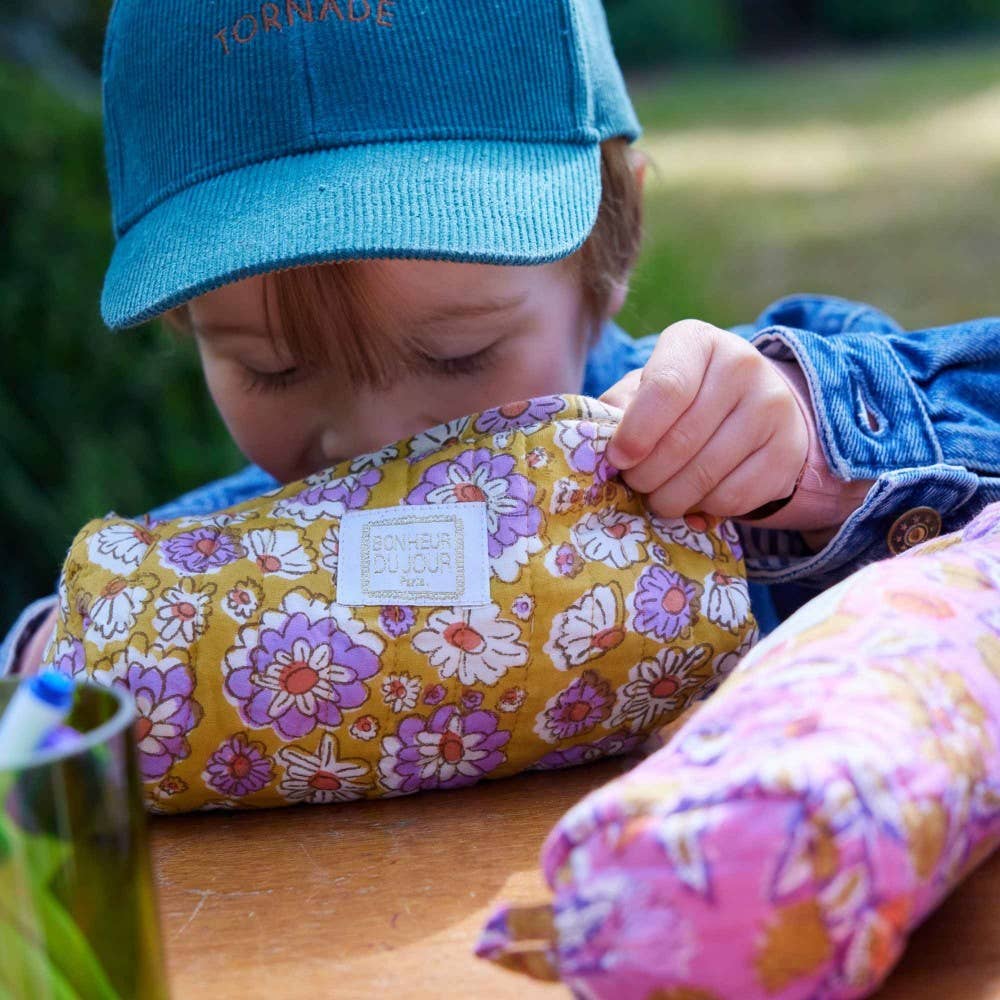 Trousse d'école Nila - London Olive - Bonheur du jour