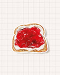 Sticker Tartine — Studio Louja