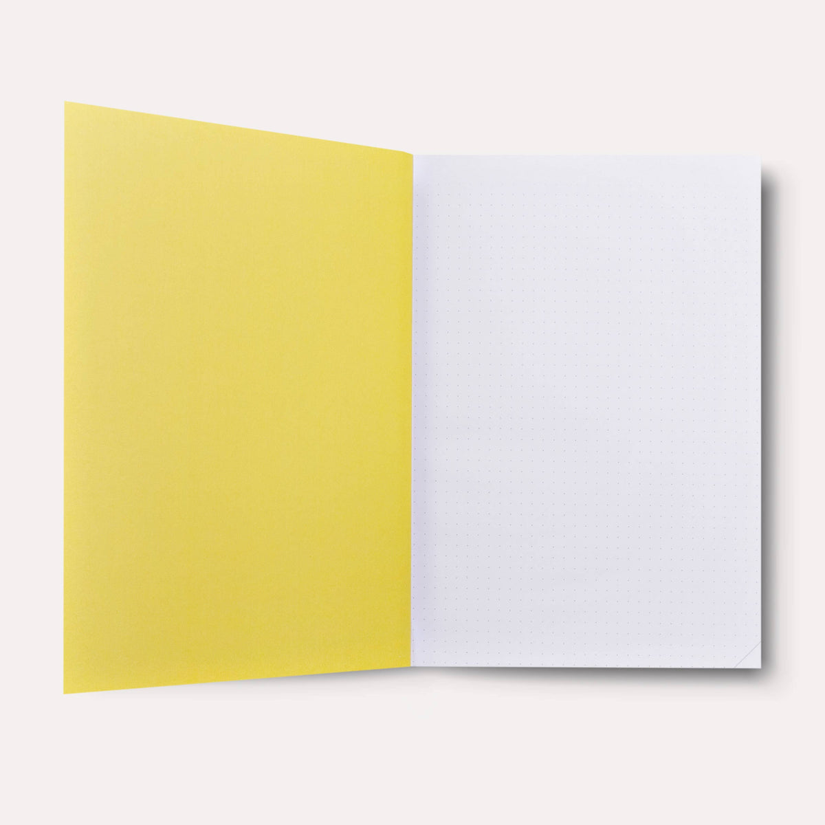 Cahier A5 Gradient — Ouverture à Plat · The Completist