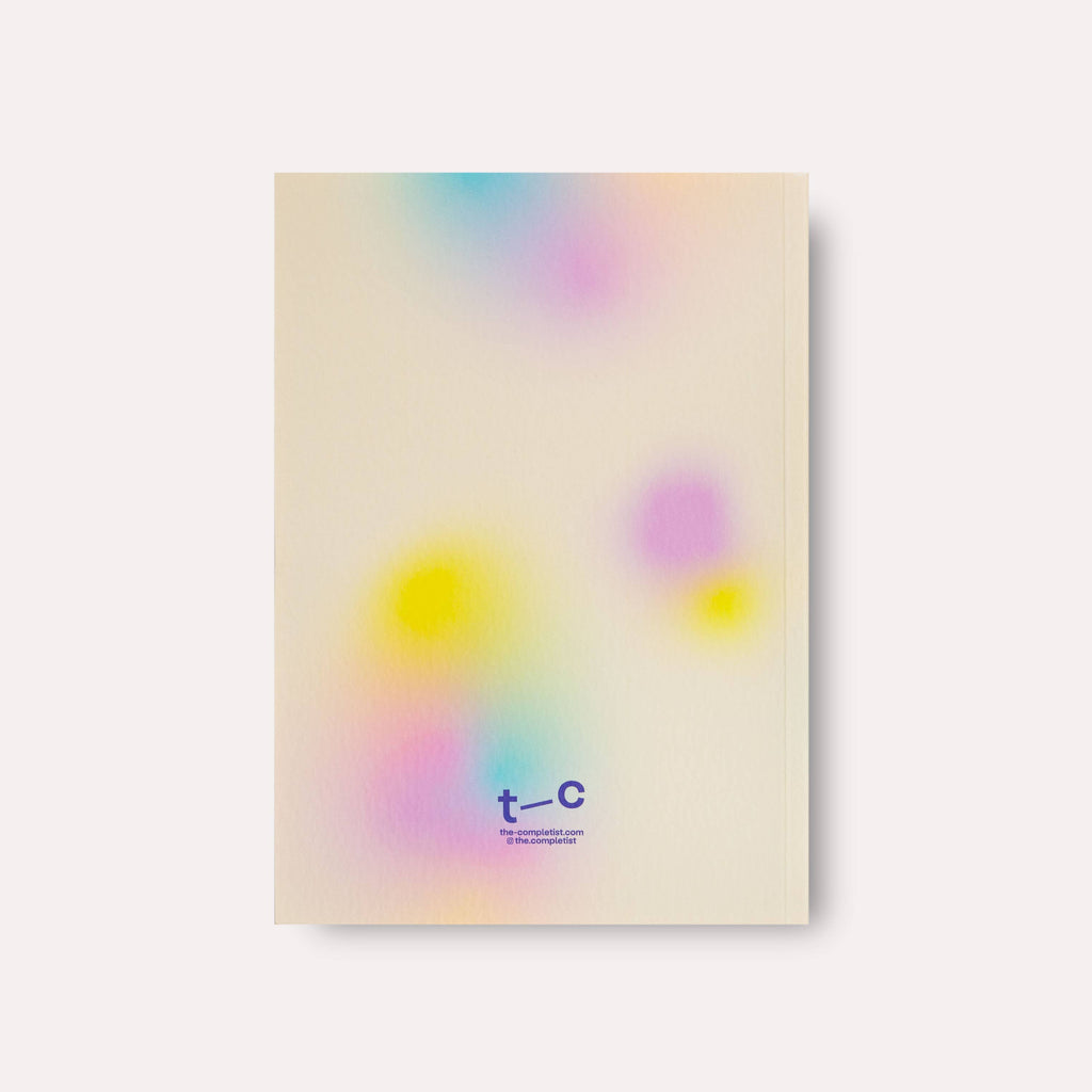 Cahier A5 Gradient — Ouverture à Plat · The Completist