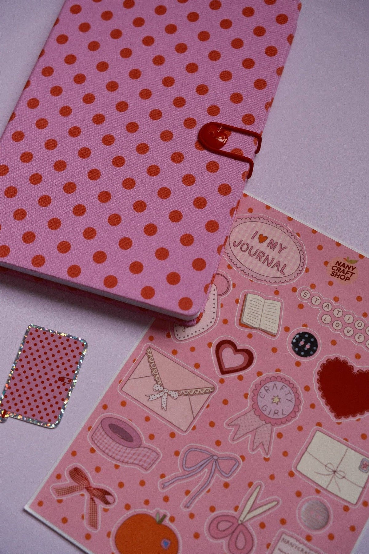 My Junk Journal Sweet Dots 🩷 - Nany Craft Shop