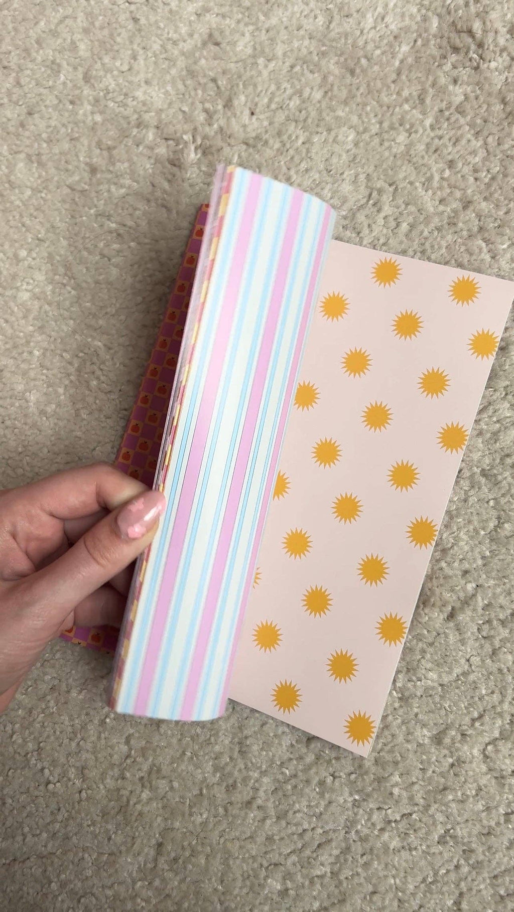 Scrapbook paper A5 40 pages - Nany Craft Shop